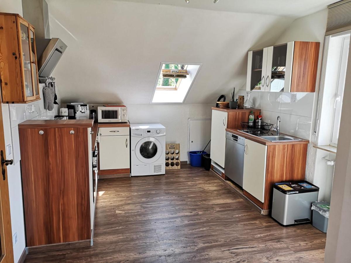 Ferienwohnung "Weinbergblick" Im Winzerdorf Leinsweiler Exterior foto