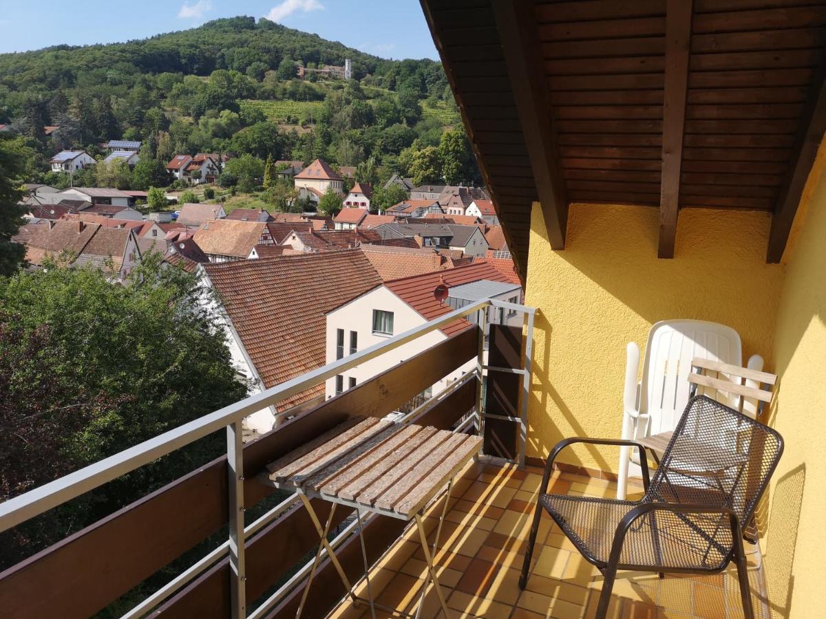 Ferienwohnung "Weinbergblick" Im Winzerdorf Leinsweiler Exterior foto
